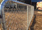 3.66m X 1m 12ft Coated Chain Link Fence Gate OD 32mm X 1.5mm For Sheep Farmers
