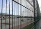 Anti Corrosion Double Wire Mesh Fence / Metal Wire Mesh Fence Weather Proof